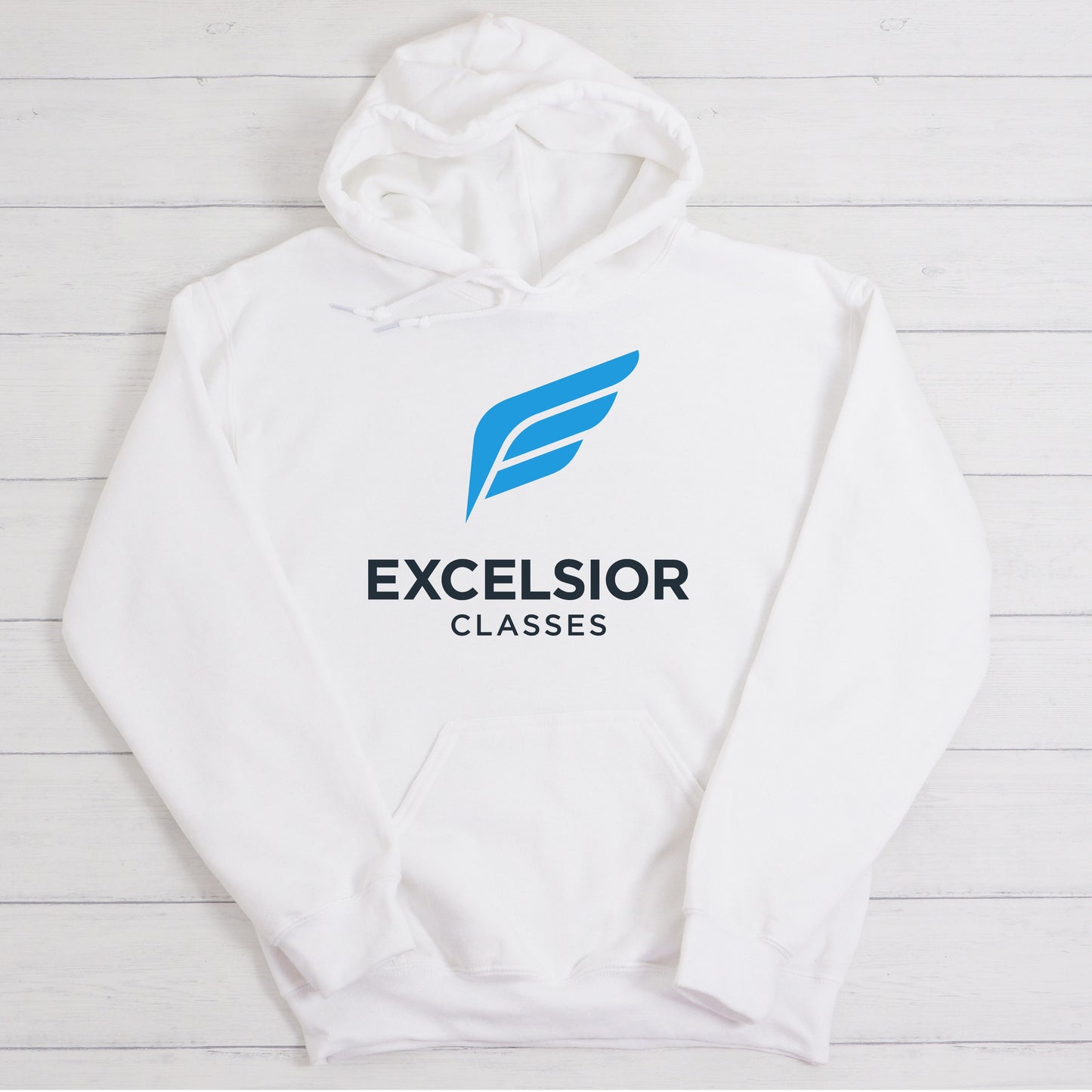 Excelsior White Hoodies