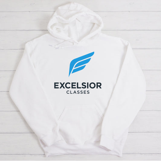 Excelsior White Hoodies