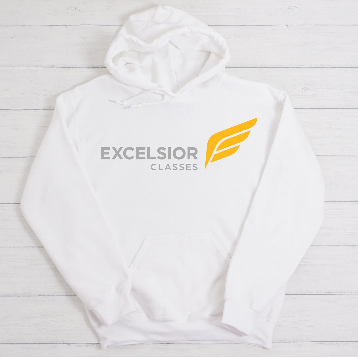 Excelsior White Hoodies