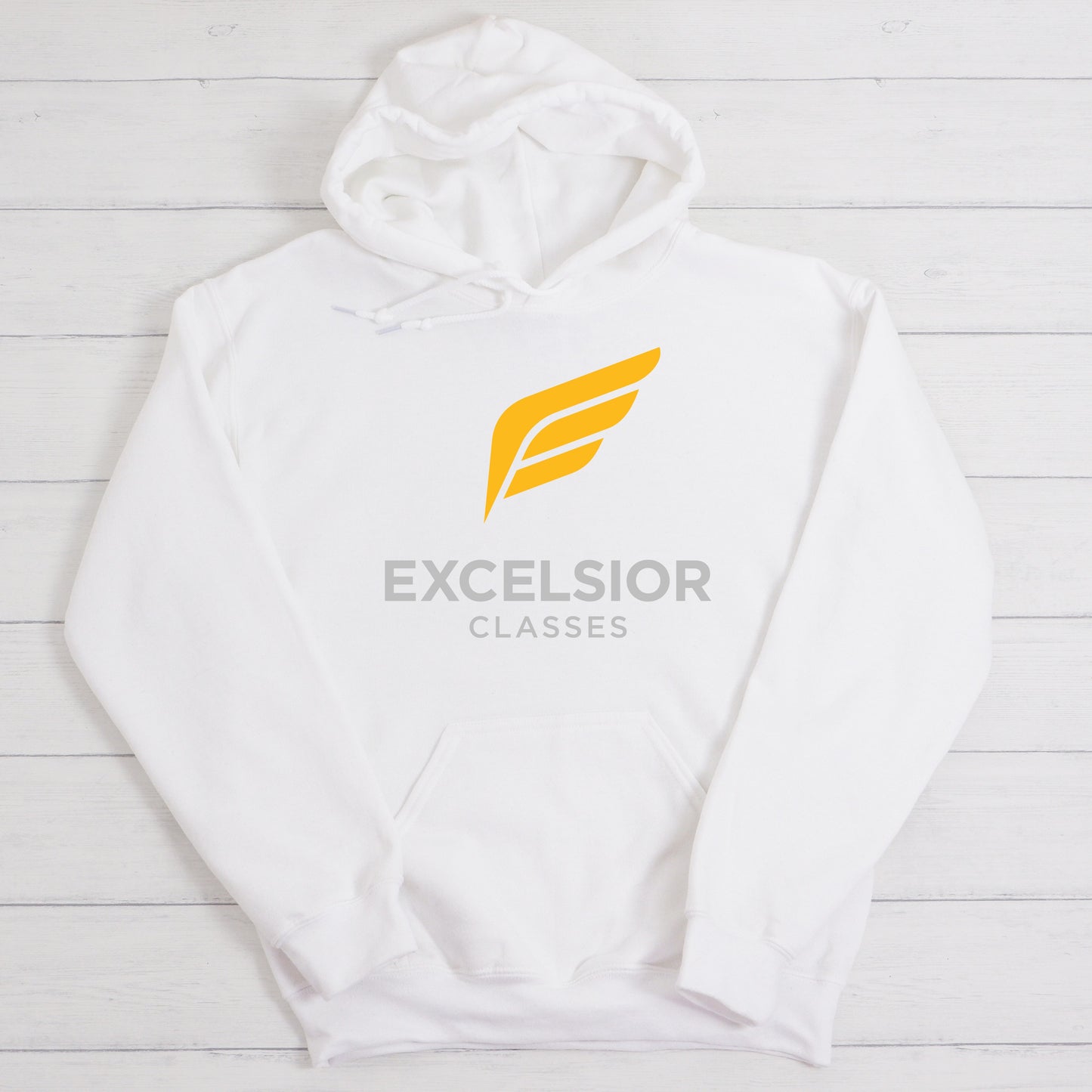 Excelsior White Hoodies
